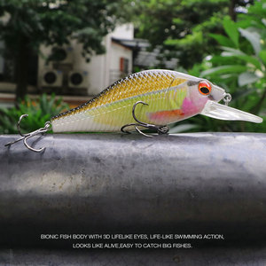 Accessori di pesce realistico 3D <span class=keywords><strong>occhi</strong></span> sfera in acciaio all'interno artificiale jerkbait fishing lure personalizzata dura dei ciprinidi esche - Product Image 6