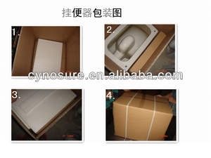 จีนWcแขวนผนังห้องน้ำCEได้รับการอนุมัติWashdownสุขภัณฑ์ผนังห้องน้ำชุดห้องน้ำ - Product Image 5