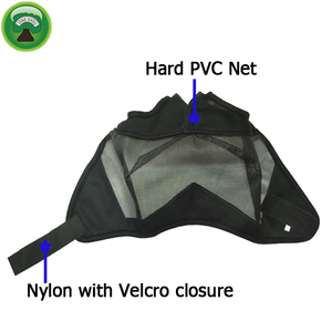 Máscara Antimoscas de PVC de 3 Colores para Caballo con Protección para las Orejas - Product Image 6