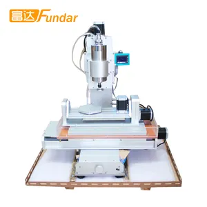 Boa Qualidade 5 Eixo HY 3040 Mini Madeira Escultura Em Pedra CNC Router Fresadora