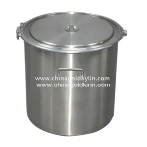 SUS304 30L Open Head Sealed Straight oil storage drum