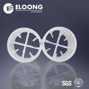 วงแหวนพลาสติก Eloong <span class=keywords><strong>Hiflow</strong></span> ได้รับการรับรองมาตรฐาน ISO9001 สำหรับการบรรจุแบบสุ่มในคอลัมน์และทาวเวอร์สกรับเบอร์ ขนาด 15-90 มม. - Product Image 4