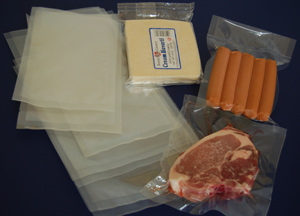 <strong>Food</strong> Grade Heat <strong>Seal</strong> Color Laminated Transparent <strong>Vacuum</strong> Plastic <strong>Food</strong> Packing <strong>Bags</strong> for Sausage - Product Image 2