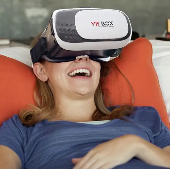 Casco de realidad Virtual 3D VR BOX 2, 2. ª generación, agente 1688