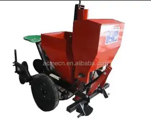 Tractor mounted Potato Seeding Fertilizing machine potato planting sowing machine