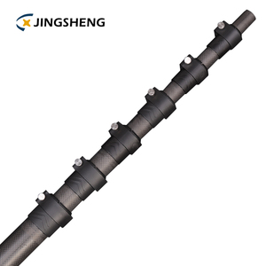 <span class=keywords><strong>Camping</strong></span> al aire libre lámpara girando guías de fibra de vidrio de fibra de carbono de caña telescópica para la pesca - Product Image 1