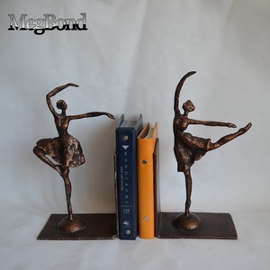 Durable Metal Traditional Ballet Dancer or <strong>Ballerina</strong> Bookends Elegant Cast Iron <strong>Figurine</strong> for Home Decoration Art Collectible - Product Image 5