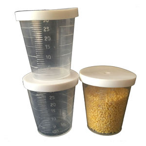 जेलसोलैब HSCW-009 120 मिलीलीटर प्लास्टिक मापने वाला बीकर रासायनिक अनुप्रयोगों के लिए कवर के साथ ओम अनुकूलन समर्थित - Product Image 6