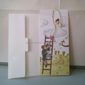 Invitation humoristique à faire soi-même avec la mariée et le marié, <span class=keywords><strong>carte</strong></span> d'invitation de mariage, invitations imprimées, design de cartes de vœux - Product Image 4