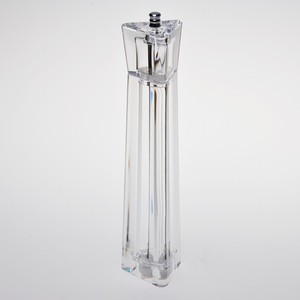 Cocina 4,5 "Acrílico Transparente Triángulo Sal Molinillo Plástico - Product Image 2