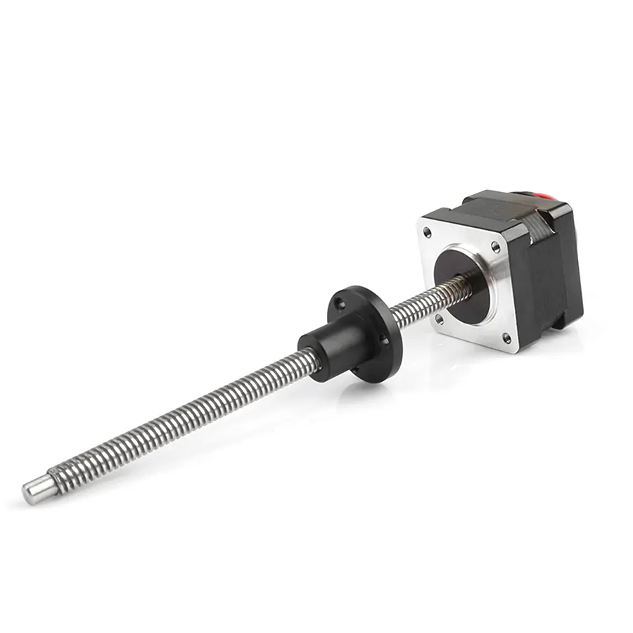 Siheng Customized Nema14 Linear Actuator 300Mm Lead Screw Hybrid Stepping Motor