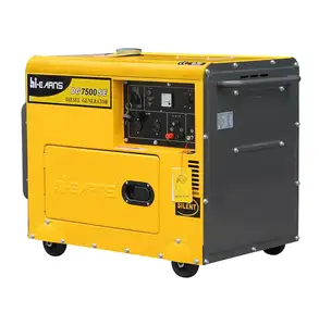 5.5KVA Máy Phát Điện Diesel Yên Tĩnh Di Động Nhỏ DG7500SE