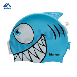 หมวกว่ายน้ำซิลิโคนสีแดงสำหรับทุกเพศสำหรับเด็กสีแดงผลิตตามสั่ง - Product Image 5