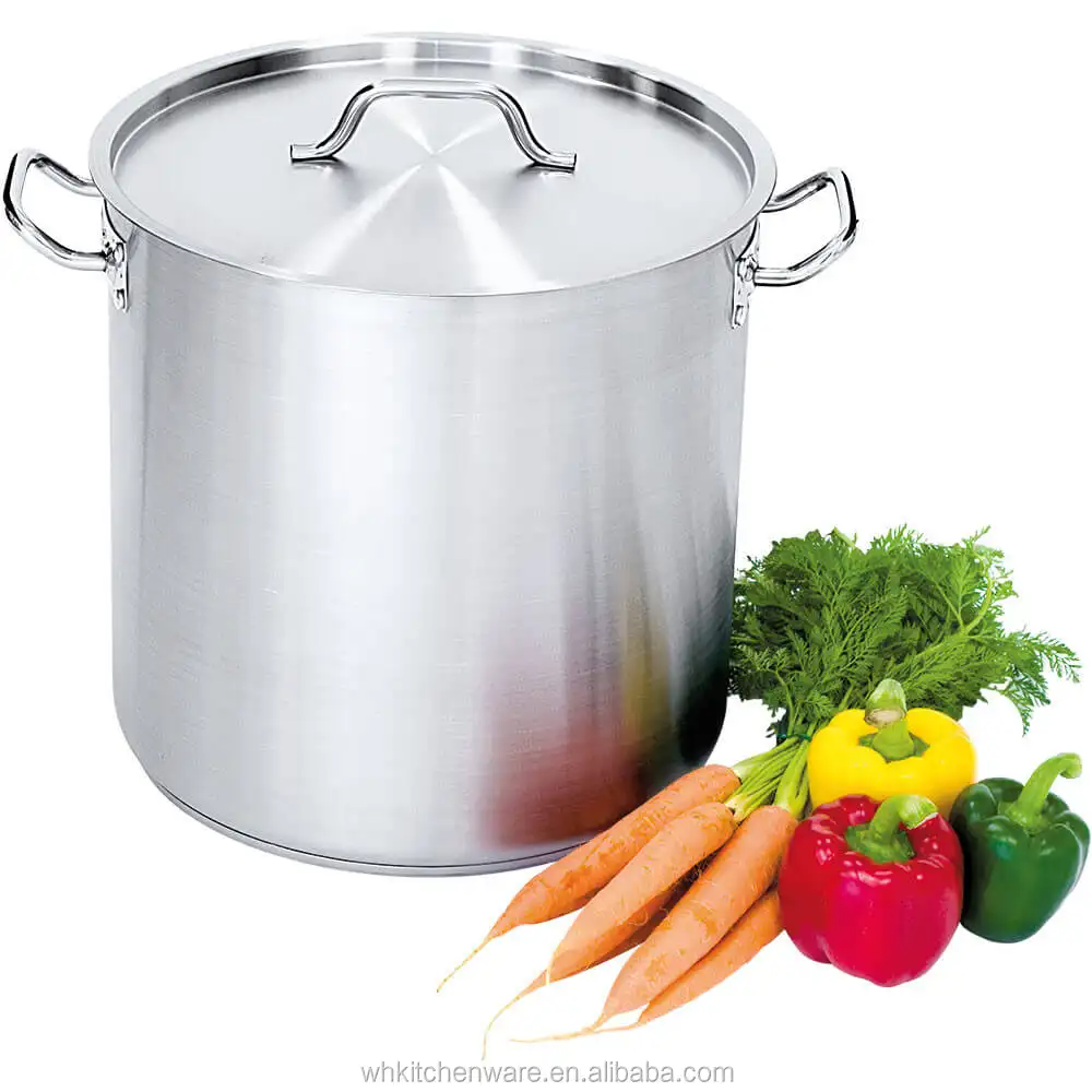 Induction Cooking Pot Heavy Weight Stainless Steel Sauce Pan für restaurant kochen