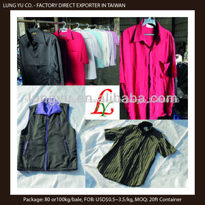 fardos de verano tropical mixto ropa usada y trapos para la venta - Product Image 1