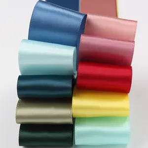 Changyuan recycled wholesale 100% polyester satin ribbon ribbons 2000 yards for woven garment and accessores