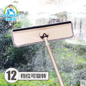 Nettoyeur de vitres Cleanhome C5 – <span class=keywords><strong>Meilleur</strong></span> choix en promotion – Manche télescopique long avec tête rotative – Essuie-glace en caoutchouc de qualité supérieure à prix abordable - Product Image 6