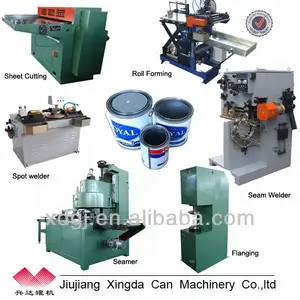 paint tin can making machine/ production line