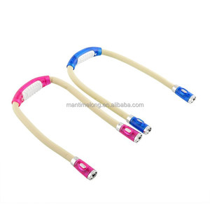 Lámpara LED de noche Flexible, novedad, lámpara de lectura para libros, cuello, manos libres - Product Image 3