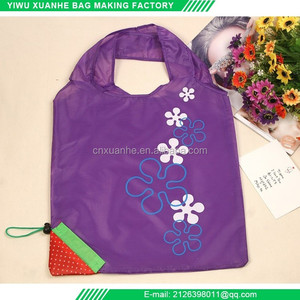 Shopper pieghevole riutilizzabile in poliestere ecologico - Product Image 5