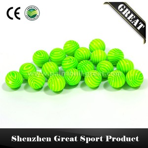 2000 unids por el cartón. 68 calibre Soluble en agua PEG Paintballs sandía raya Biodegradable Paintballs - Product Image 1