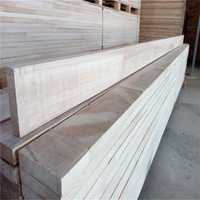 Panneaux de bois de pin et de paulownia à prix avantageux, bois de paulownia scié pour meubles
