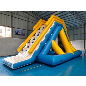 Bouncia Trượt Nước Nổi Bơm Hơi Khổng Lồ Mới 1 MIẾNG BẠT Nhựa PVC 0.9Mm Công Viên Nước - Product Image 2