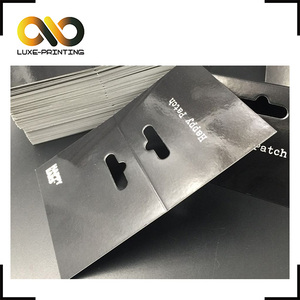 Exhibición de la joyería del collar imprimió <span class=keywords><strong>el</strong></span> tenedor de tarjeta del jefe del papel de Kraft - Product Image 5