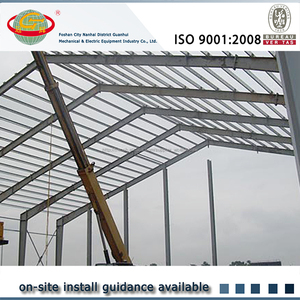 Usine de conception de la Chine et le renforcement de la structure d'acier hangar - Product Image 3