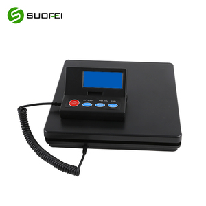 Comptoir en plastique 50 kg express <span class=keywords><strong>balance</strong></span> plate-forme électronique colis postaux bagages pesant kg livres - Product Image 3