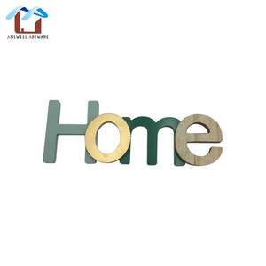 Decoración nórdica <span class=keywords><strong>de</strong></span> madera <span class=keywords><strong>de</strong></span> casa habitación piezas <span class=keywords><strong>de</strong></span> decoración <span class=keywords><strong>de</strong></span> la pared <span class=keywords><strong>de</strong></span> material <span class=keywords><strong>de</strong></span> MDF letras <span class=keywords><strong>de</strong></span> madera - Product Image 2