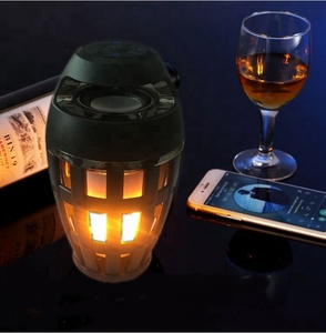 Nhà Máy bán hàng trực tiếp <span class=keywords><strong>Bluetooth</strong></span> Loa không dây với LED ngọn lửa ánh sáng <span class=keywords><strong>Bluetooth</strong></span> Loa Loa di động - Product Image 2