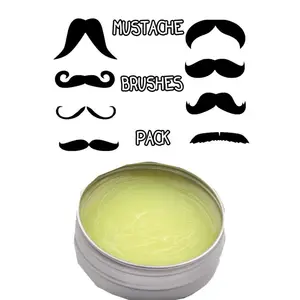 Best Selling Private Label and Stock Supply Beard Wax Balm in Hair Styling Products Organic Vegan Hair Extension