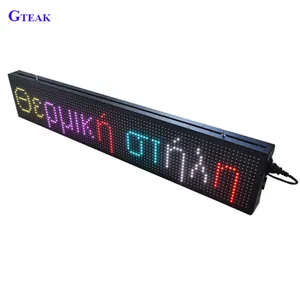 Hot! P10 double sided outdoor scrolling led open sign for advertising