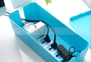 Gestione Dei Cavi Scatole Organizzatore di Stoccaggio Di Grandi Dimensioni Del Supporto per <span class=keywords><strong>TV</strong></span> Scrivania Del Computer USB Hub - Product Image 6