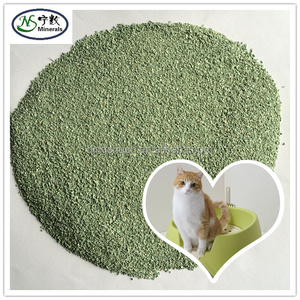 Litière pour chat en granulés de zéolite clinoptilolite naturelle à haute capacité échangeuse cationique (CEC) 180-186 meq/100g pour la vente en gros - Product Image 1