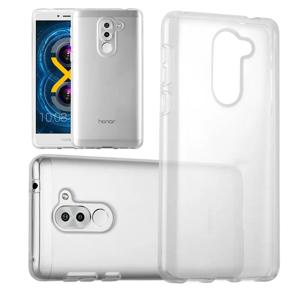 clear case for huawei honor 6x tpu case, soft back cover for honor 6x clear silicone case