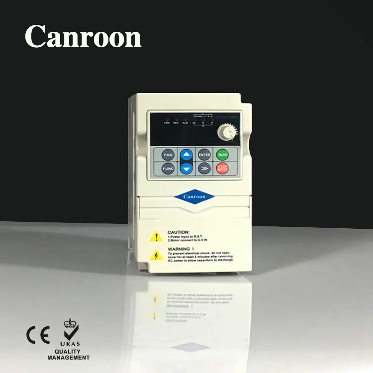 Canroon CV900G series vector control single phase 220V 2hp 1.5kw VFD frequency inverter