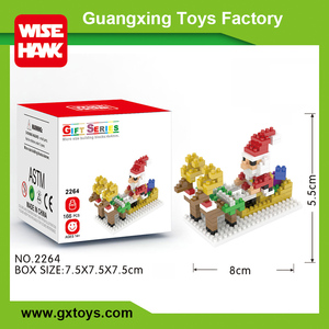 Đồ Chơi Giáo Dục Giáng Sinh Gồm <span class=keywords><strong>9</strong></span> Khối Xếp Hình Siêu Nhỏ Bằng Nhựa Bán Chạy Cho Năm 2022 - Product Image 3