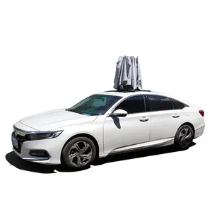 Guarda-chuva portátil para carros, guarda-sol automático para teto de carro, para suv, automóveis, veículos, guarda-chuva