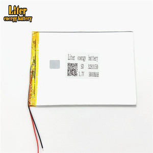 Venta wholesale ultra thin 3283150 batteries 5000 mAh lipo battery <span class=keywords><strong>3</strong></span>,7 V rechargeable lithium ion polymer - Product Image 2