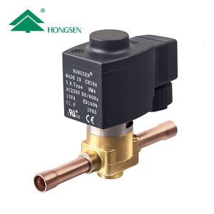 Vanne solénoïde miniature de type piston HONGSEN modèle <span class=keywords><strong>HVH</strong></span> 24V 12V 220V pour injection de scène - Product Image 2