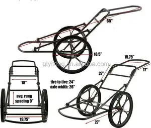 La chasse au cerf chariot/chariot de jeu/chasse transporteur