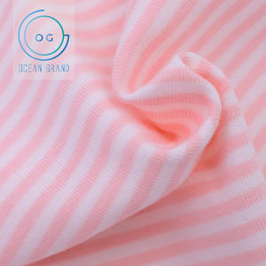 Taiwán Algodón Spandex Rayas Single Jersey Tejido de punto para prendas de vestir - Product Image 3