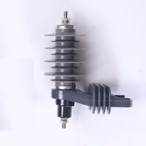 11 Kv 10ka Polymer Surge Arrester With Insulating Bracket an Disconnector