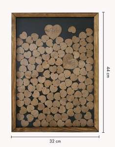 <span class=keywords><strong>Livre</strong></span> <span class=keywords><strong>d</strong></span>'<span class=keywords><strong>or</strong></span> de <span class=keywords><strong>mariage</strong></span> unique, romantique, alternatif, <span class=keywords><strong>en</strong></span> <span class=keywords><strong>bois</strong></span> naturel, moderne, rétro, fait à la main, 100 pièces de cœurs <span class=keywords><strong>en</strong></span> <span class=keywords><strong>bois</strong></span>, design pliable - Product Image 2