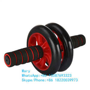 Degli uomini di Attrezzature Per Il Fitness Forza di Formazione Esercizio Addominale Ruota <span class=keywords><strong>AB</strong></span> <span class=keywords><strong>Roller</strong></span> Con Doppia Ruota - Product Image 3