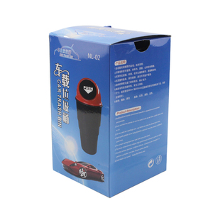<span class=keywords><strong>Cestino</strong></span> per Auto in Plastica Rotondo <span class=keywords><strong>Mini</strong></span> Personalizzato e Colorato - Product Image 6