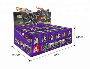 6 in 1 DIY puzzle military Motor kids toy block jie star - Product Image 5
