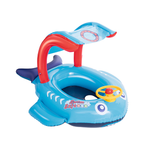 <span class=keywords><strong>Flotador</strong></span> Inflable para Bebés Bestway 34108 con Forma de Tiburón/Pez - Product Image 1